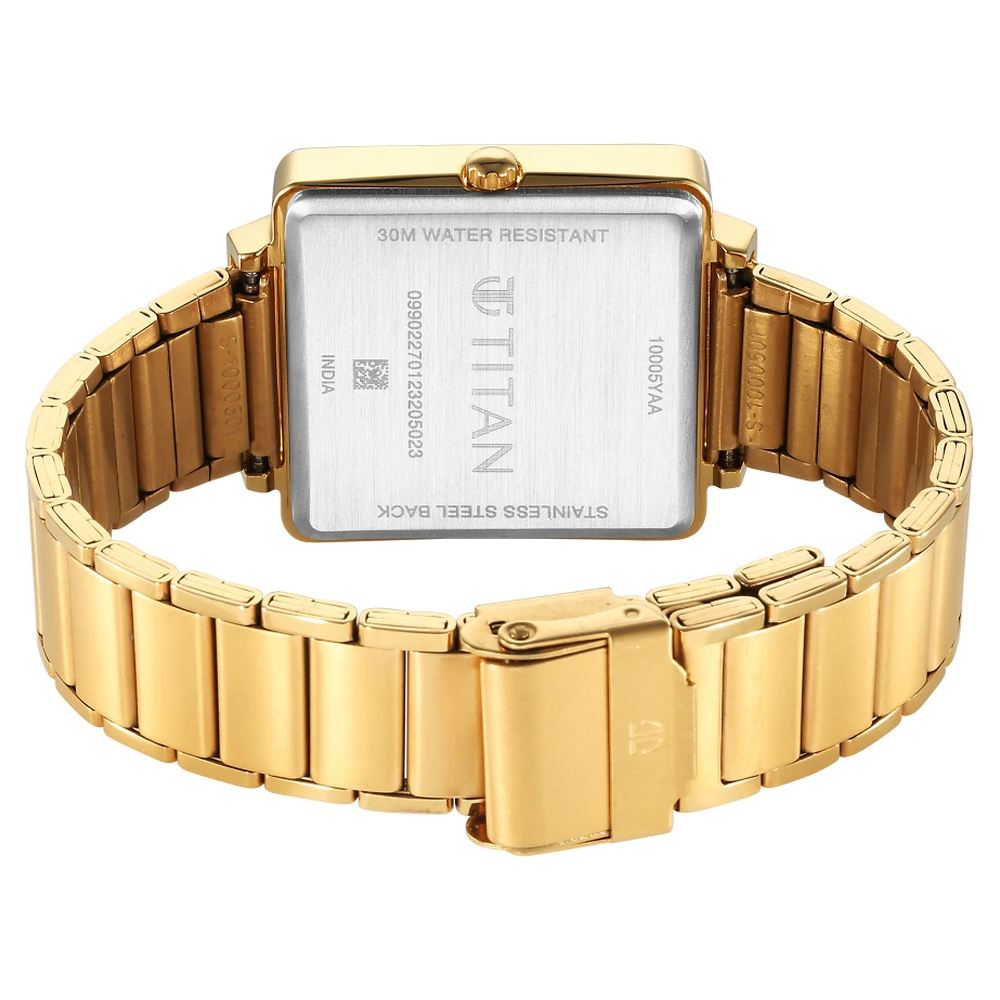 Titan Karishma Silver Dial Watch for Men
