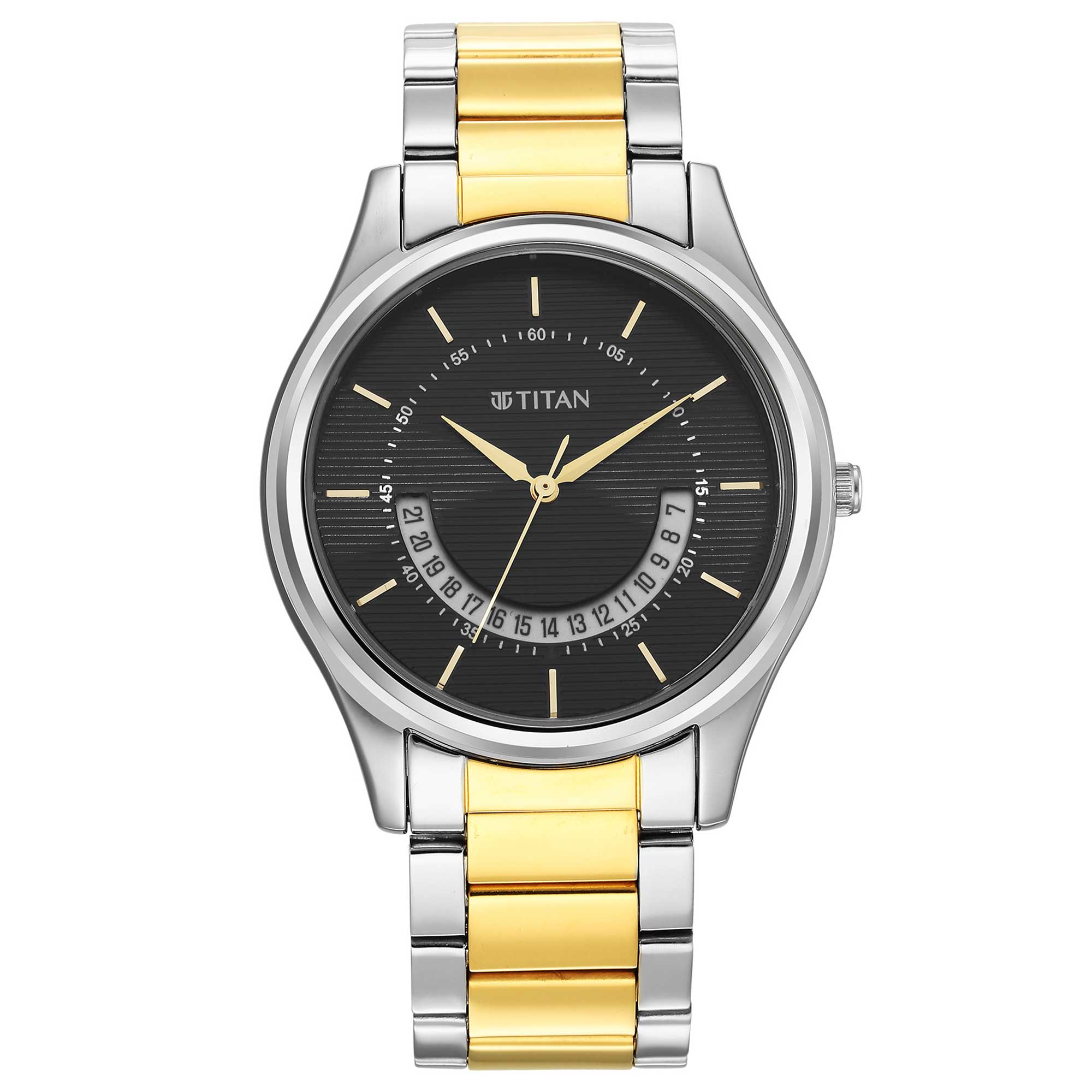 Stainless Steel Best Formal Watch Under 5000 Titan Quartz Analog