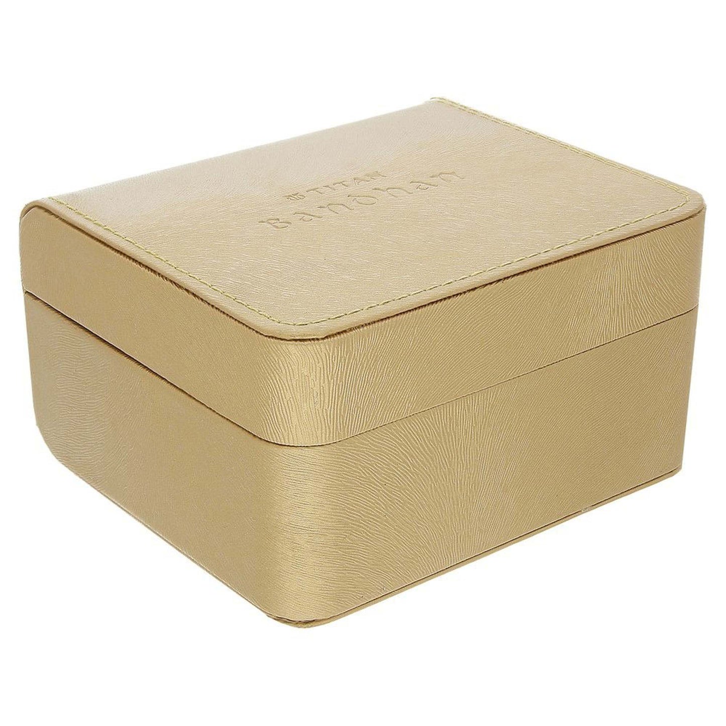 Titan Bandhan Blue Dial Analog with Day and Date Stainless Steel Strap watch for Couple