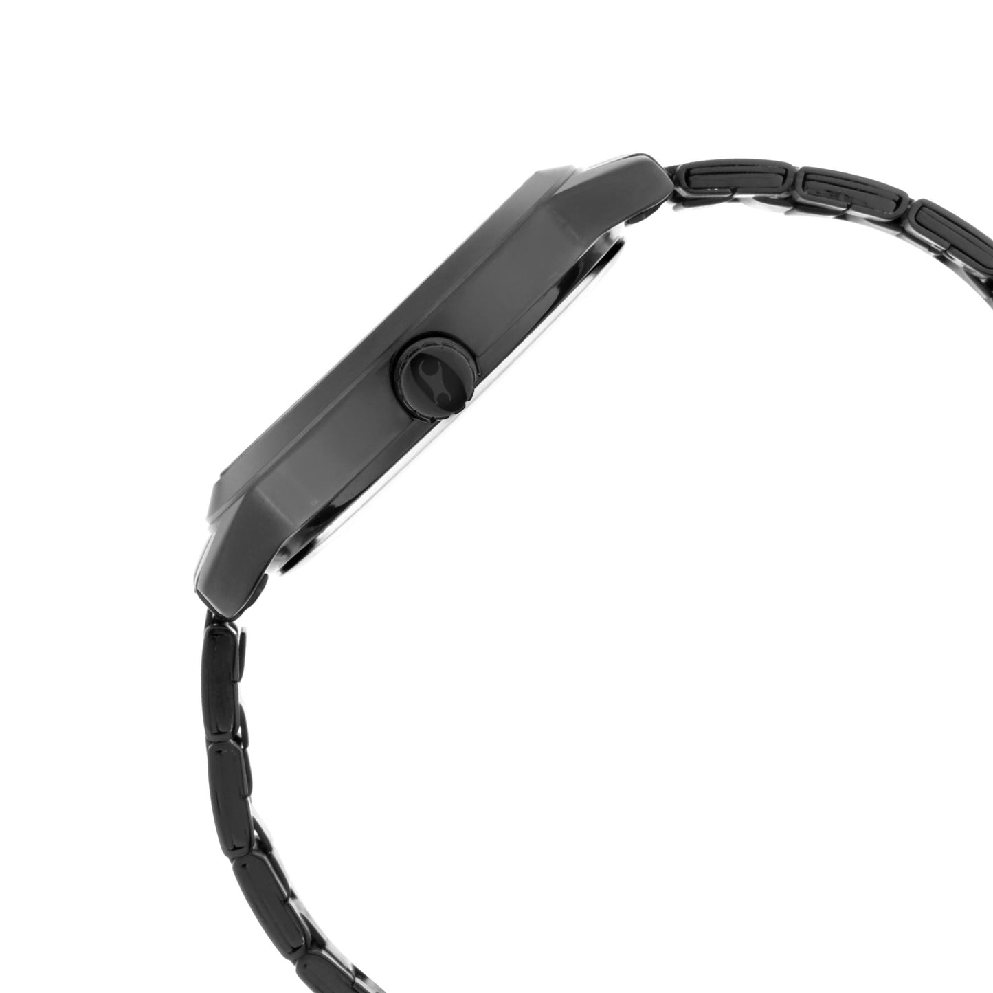 Tripster Black Dial Stainless Steel Strap Watch