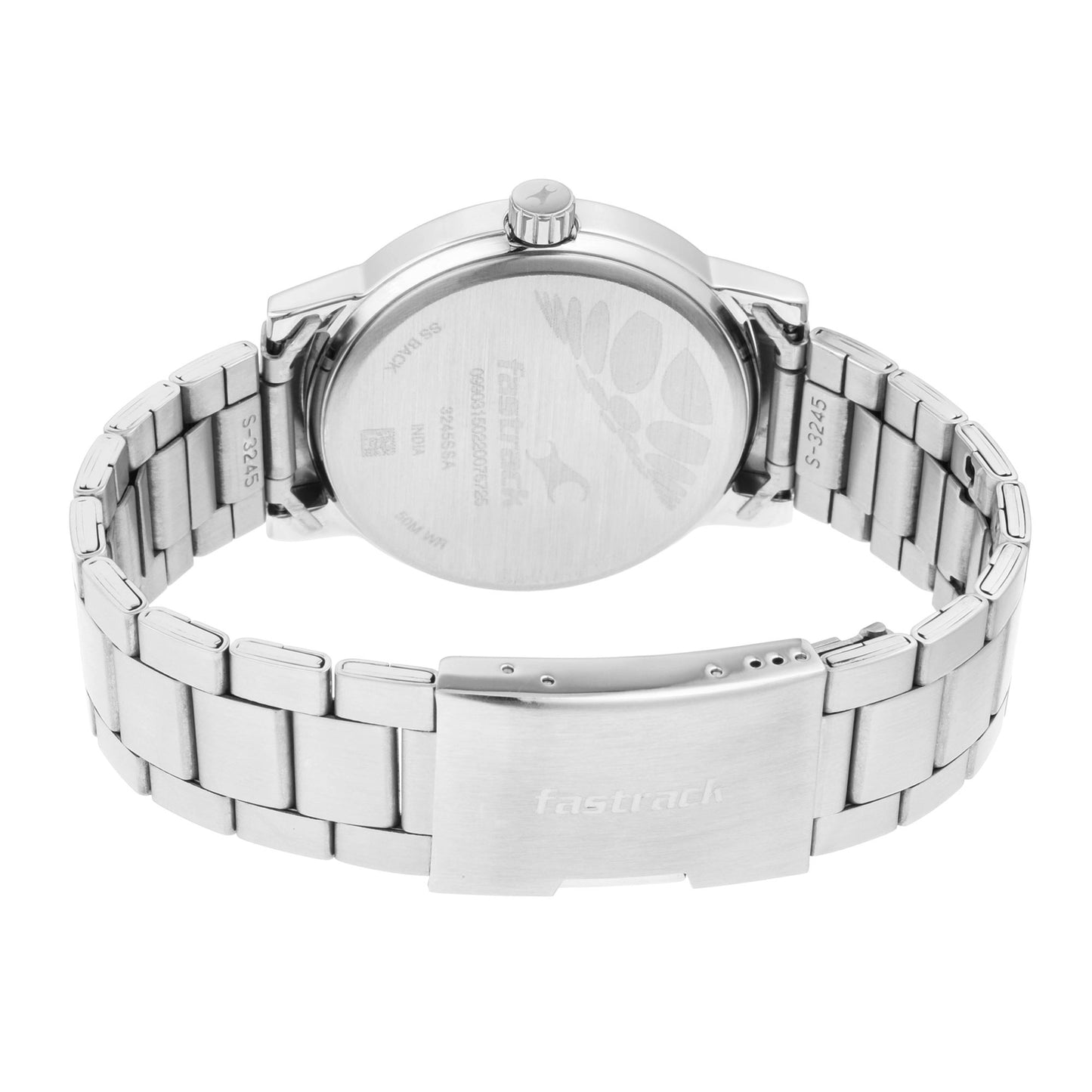 Tripster White Dial Stainless Steel Strap Watch
