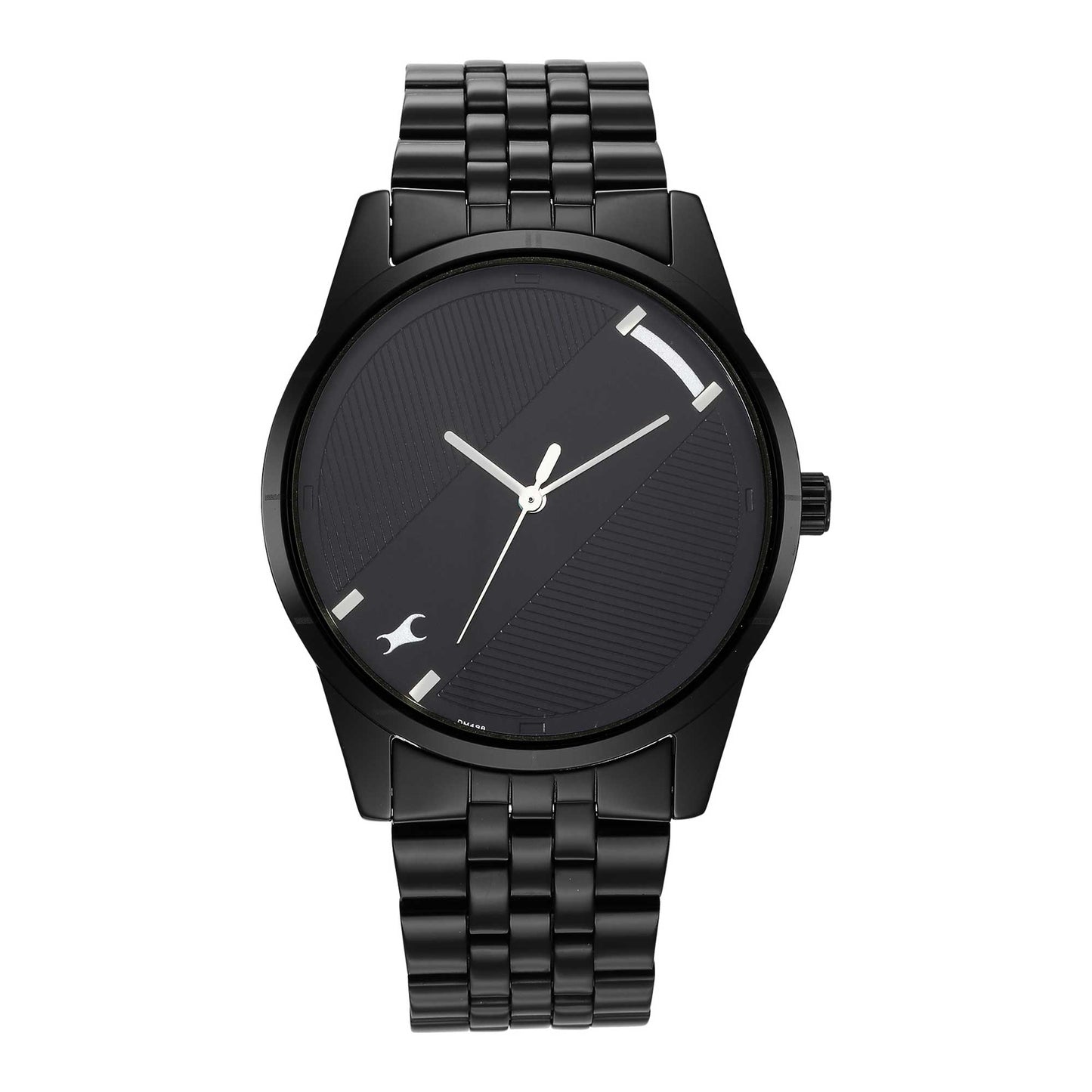 Stunners 3.0 Black Dial Metal Strap Watch (3277NM01)