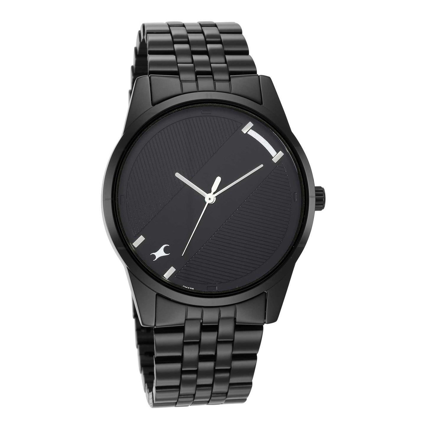Stunners 3.0 Black Dial Metal Strap Watch (3277NM01)