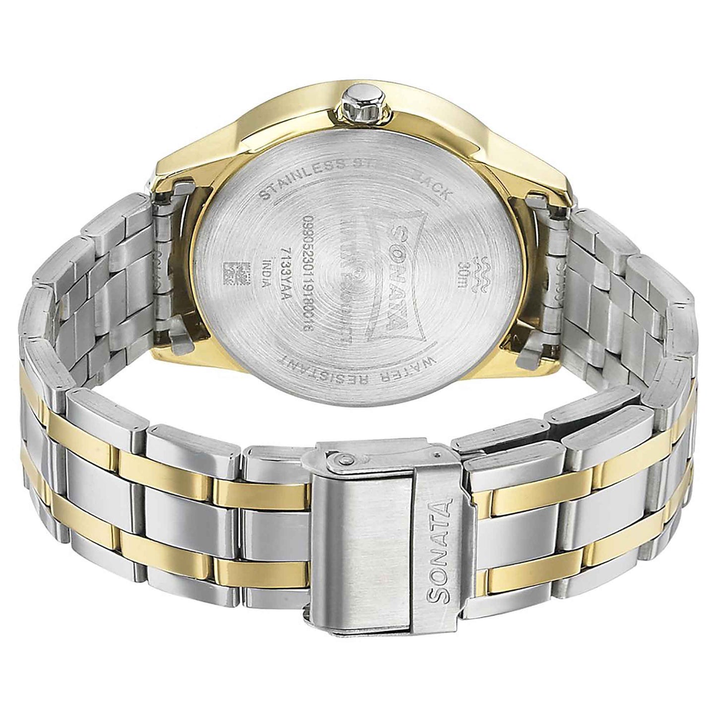 Wedding Edition - Silver Dial Bimetal Strap Watch