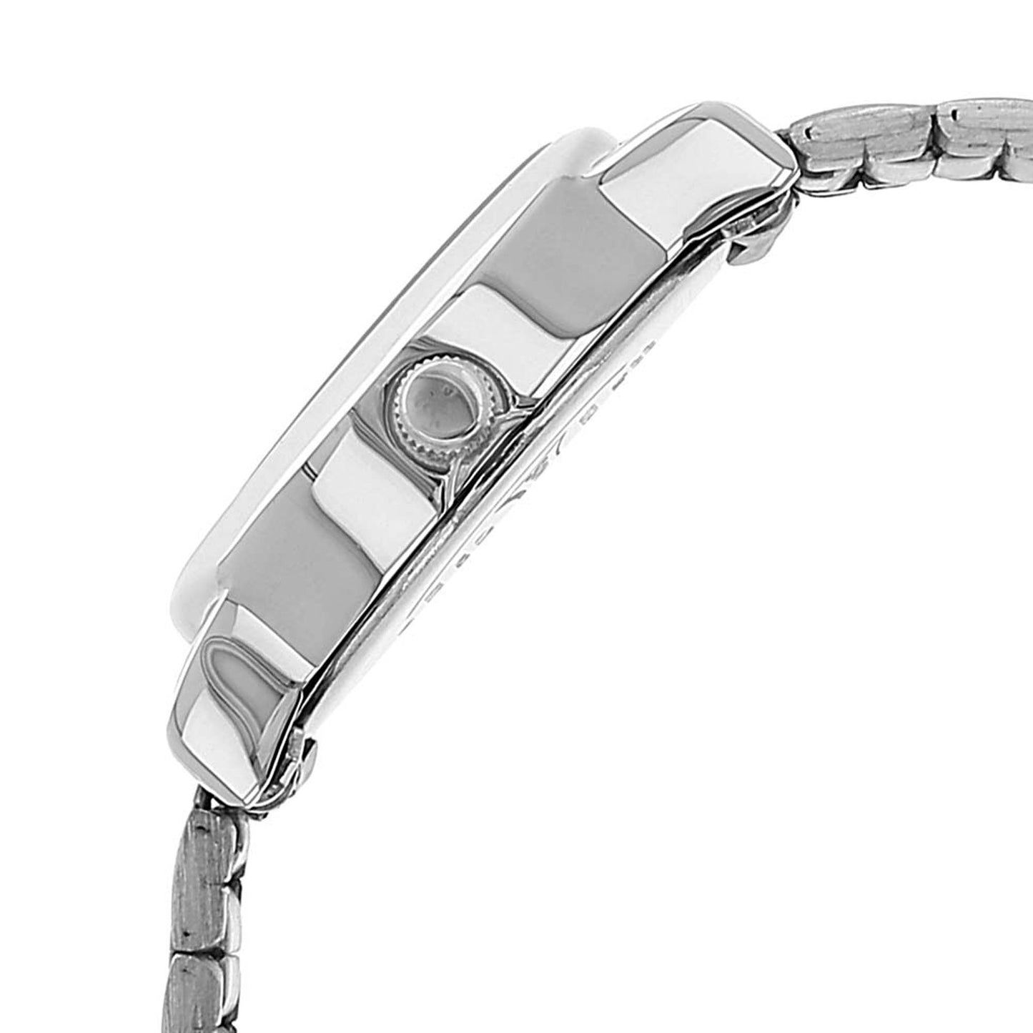 Sonata Quartz Analog Silver Dial Stainless Steel Strap Watch for Women