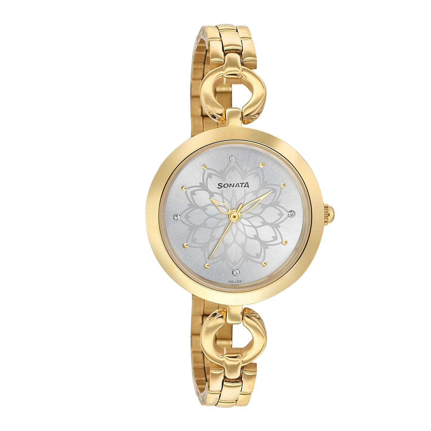 Sonata Wedding Silver Dial Women Watch With Stainless Steel Strap