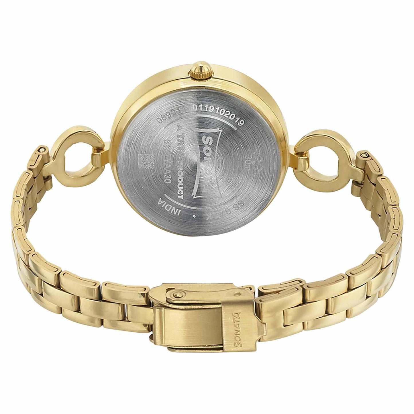 Sonata Wedding Silver Dial Women Watch With Stainless Steel Strap