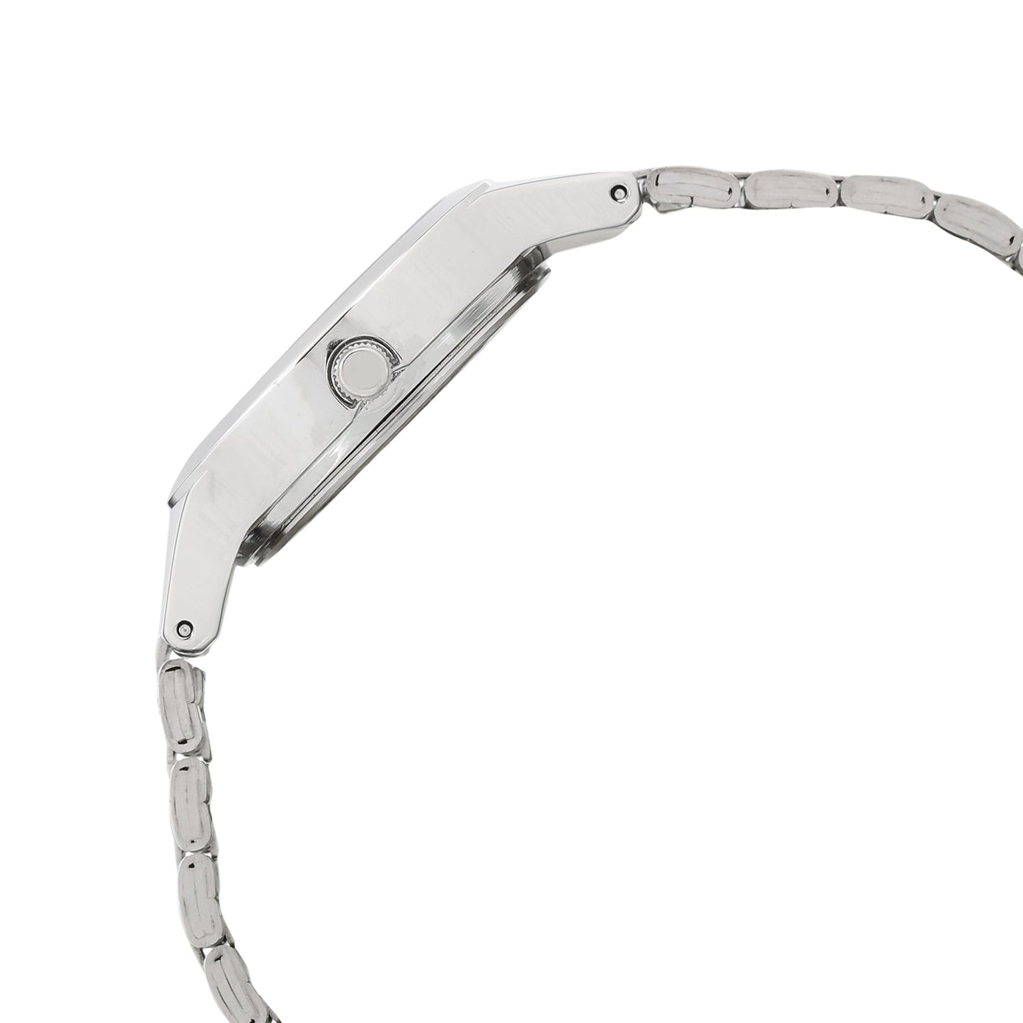 Sonata Mission Mangal Silver Dial Women Watch With Stainless Steel Strap
