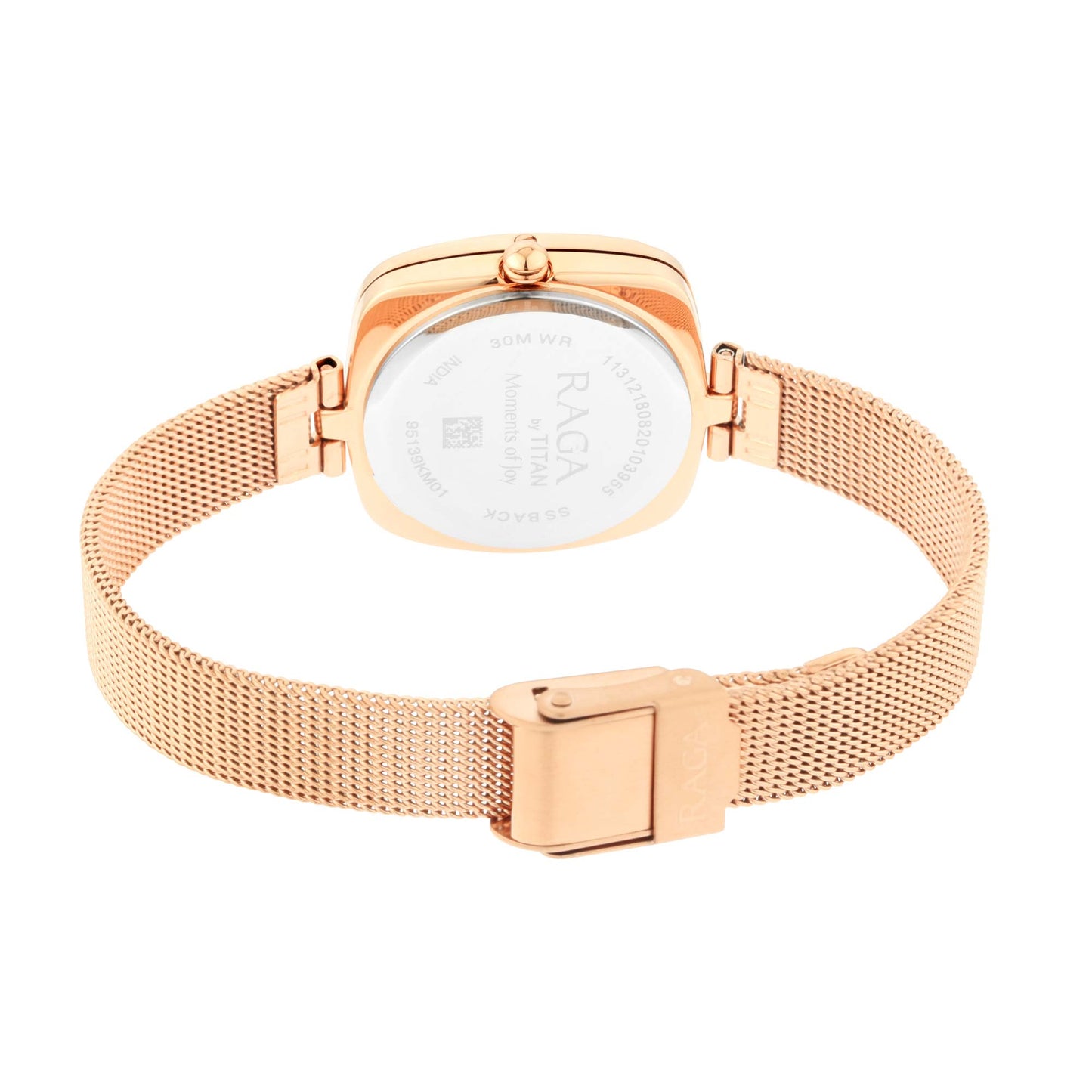Titan Raga Moments Of Joy Green Dial Women Watch With Metal Strap