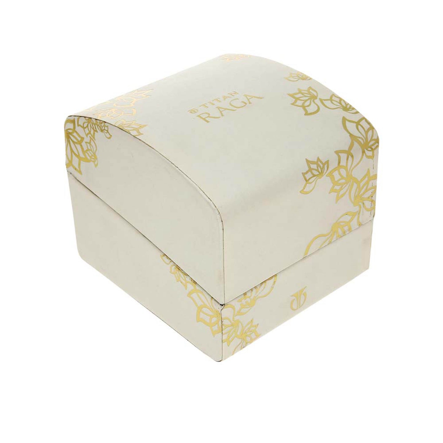 Titan Quartz Analog Mother of Pearl Dial Stainless Steel Strap Watch for Women