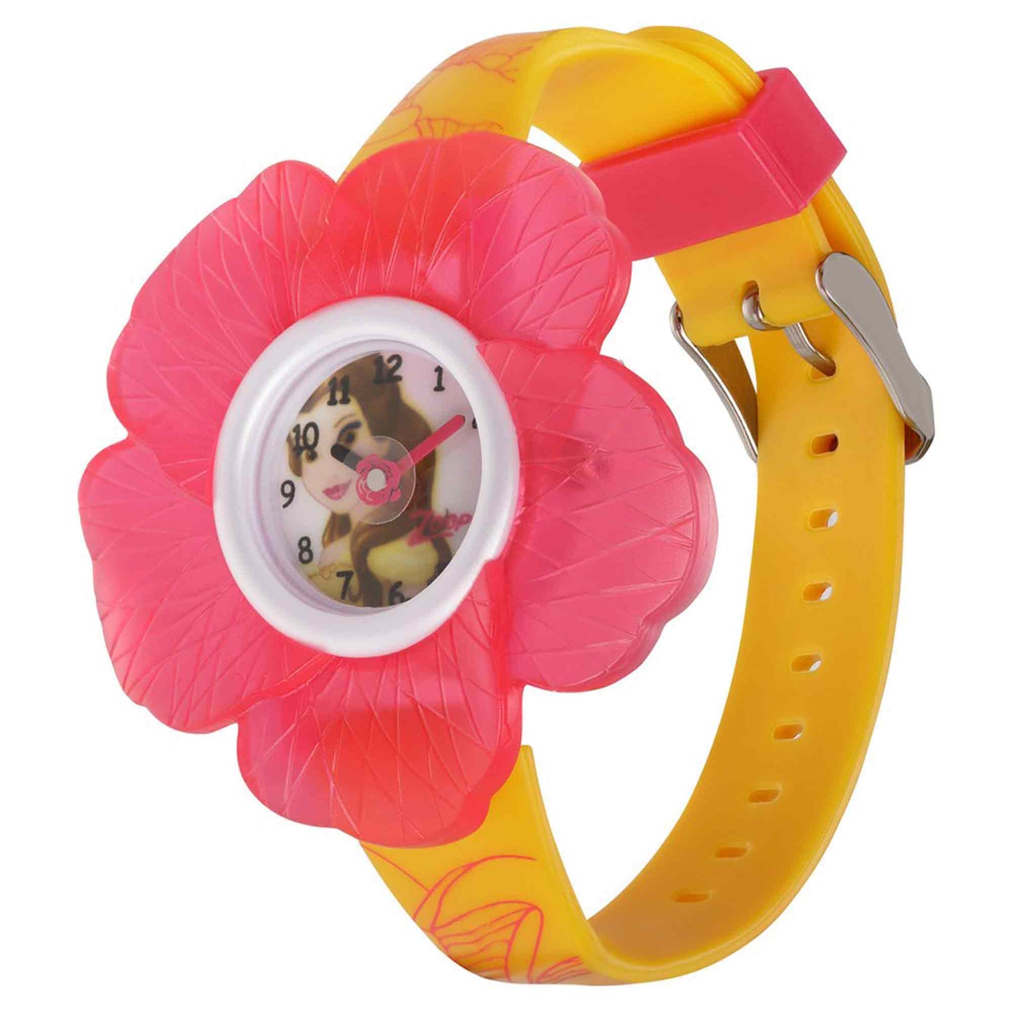 Zoop Multicoloured Dial Analog Watch for Girls