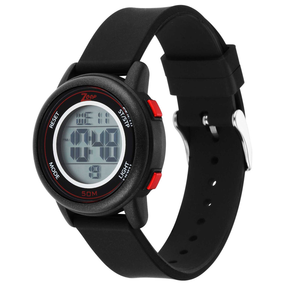 Zoop By Titan DigitalDigital Dial Silicone Strap Watch for Kids