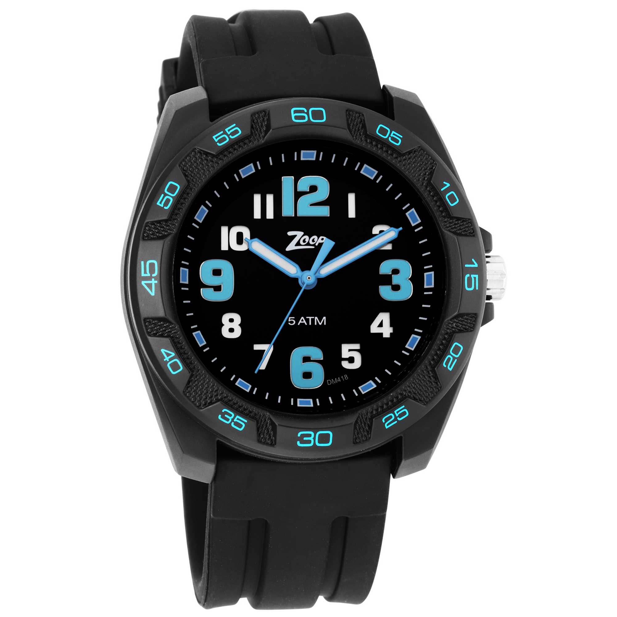 Zoop By Titan Quartz Analog Black Dial Silicone Strap Watch for Kids Kallol Limited