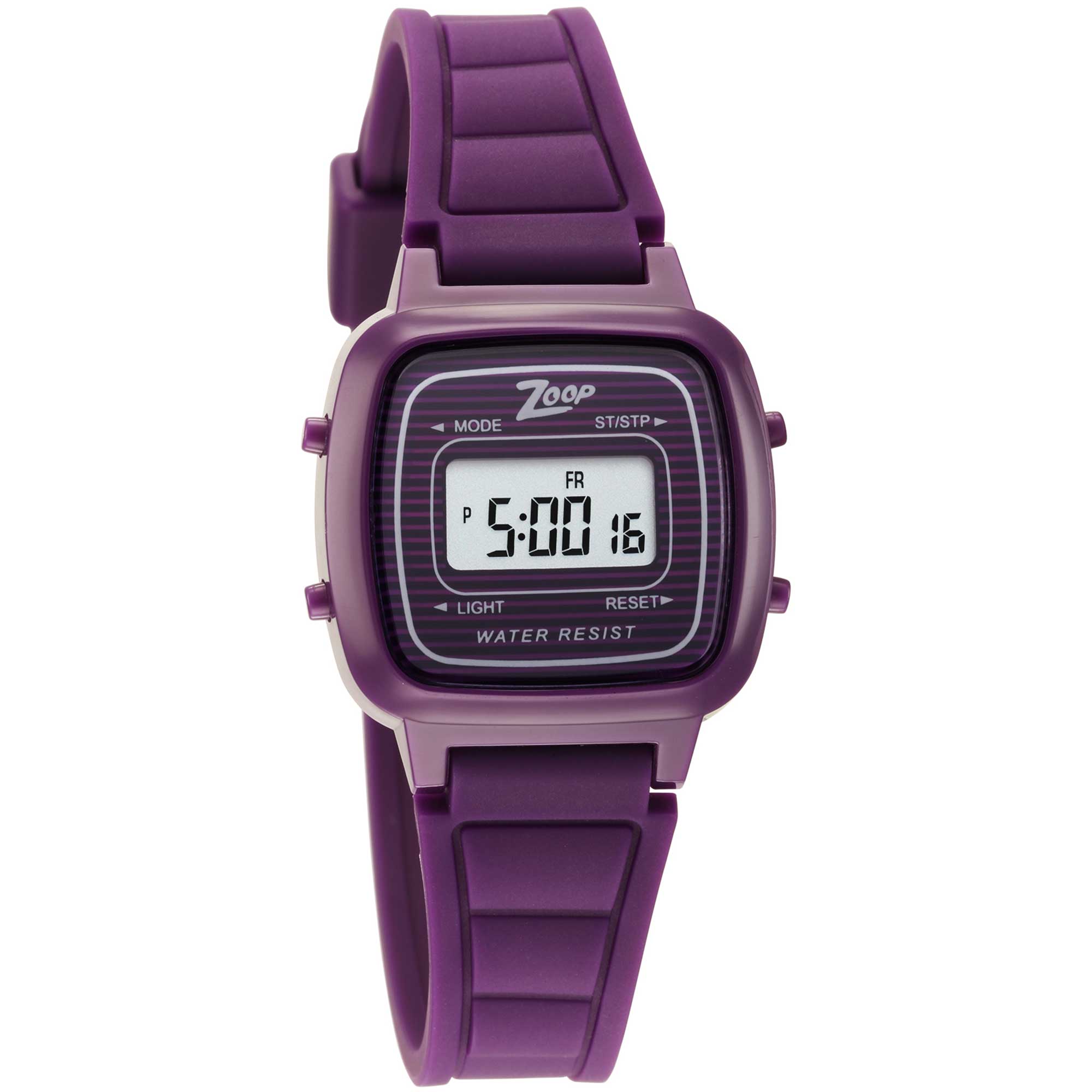Zoop By Titan DigitalWhite Dial Plastic Strap Watch for Kids