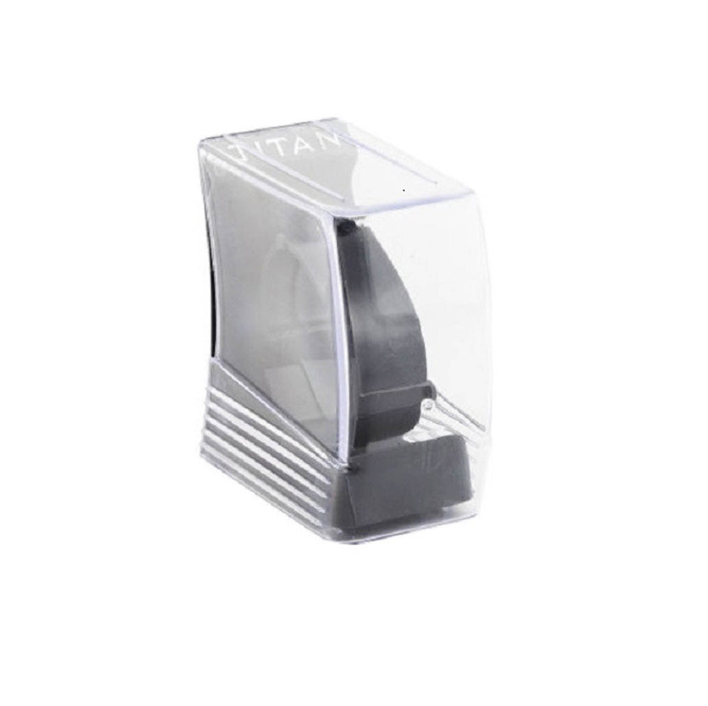 Titan Quartz Analog with Day and Date Silver Dial Stainless Steel Strap Watch for Men