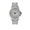Titan Quartz Analog Silver Dial Stainless Steel Strap Watch for Men