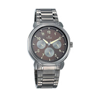 Titan Multi Brown Dial Stainless Steel Strap watch for Men