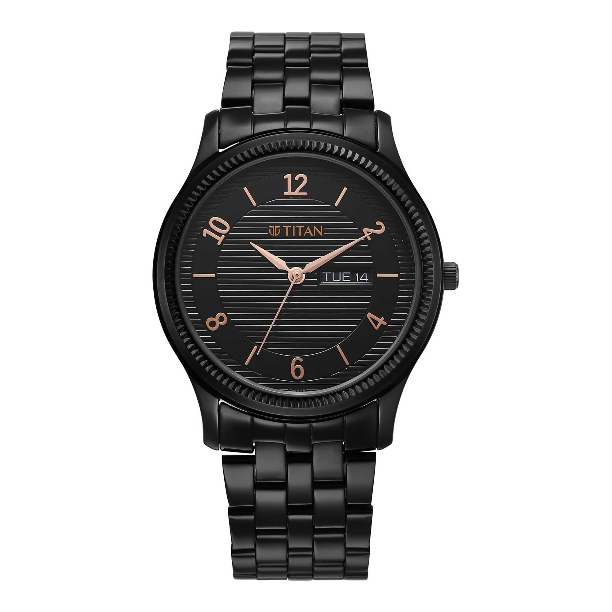 Titan Karishma Black Dial Watch for Men