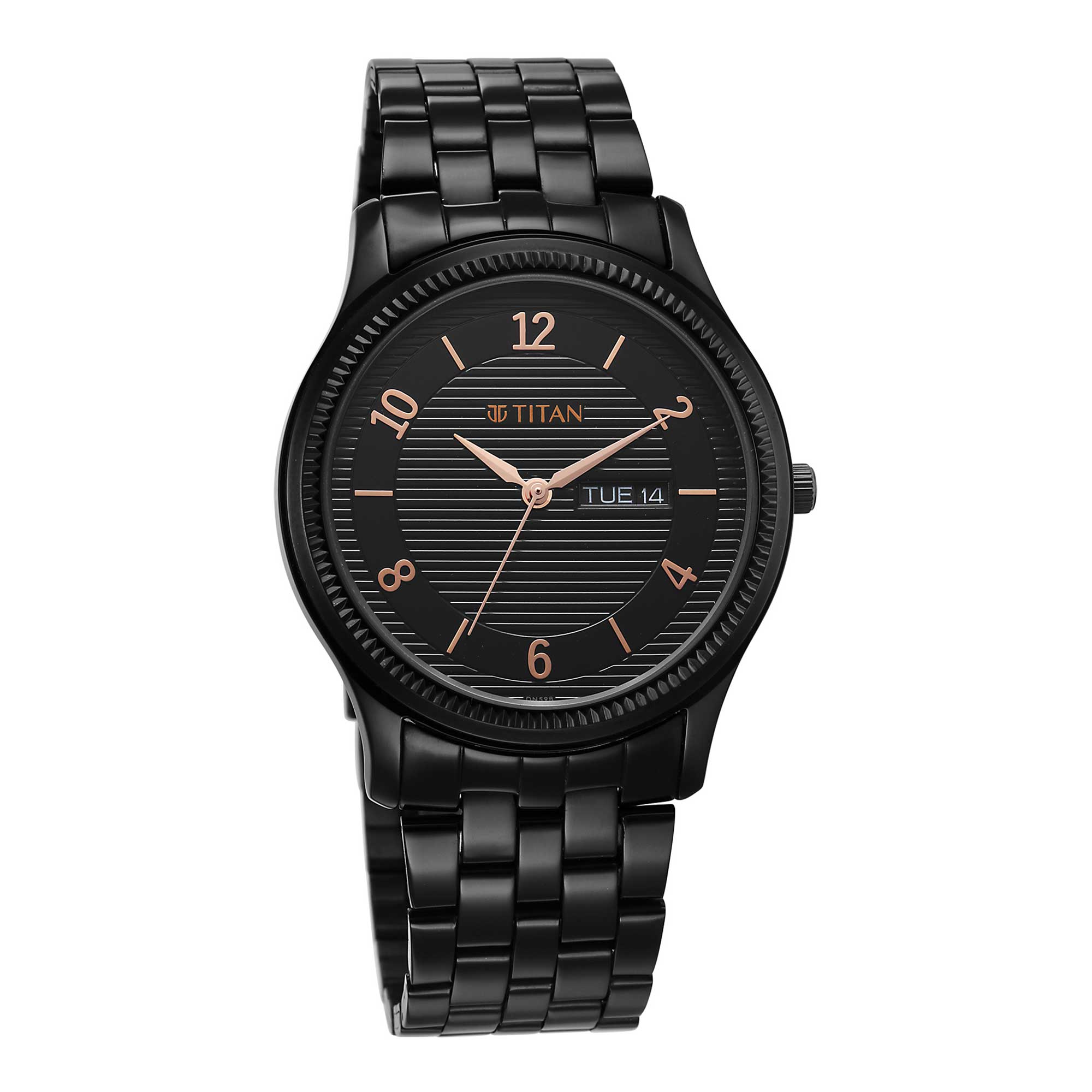 Titan Karishma Black Dial Watch for Men