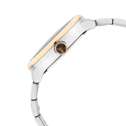 Titan Grandmaster Brown Dial Analog Stainless Steel Strap Watch for Men