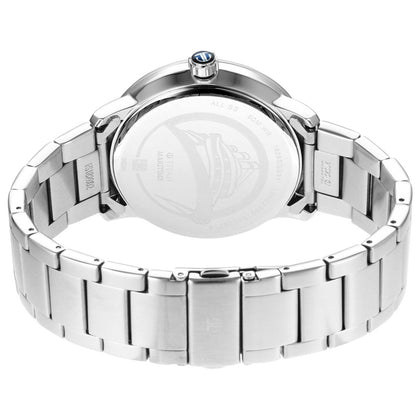 Titan Quartz Analog Blue Dial Stainless Steel Strap Watch for Men