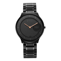 Titan Edge Metal Black Dial Analog Stainless Steel Strap watch for Men