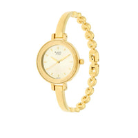 Titan Raga Viva Champagne Dial Women Watch With Metal Strap