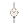 Titan Raga Viva Silver Dial Analog Quartz Metal Strap Watch for Women