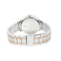 Titan Women's Elegance Moonphase Two-Tone Anthracite Dial Watch