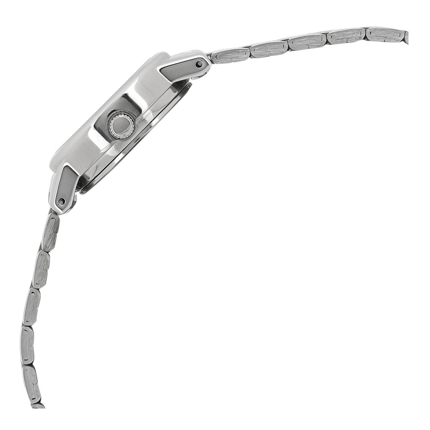 Titan Quartz Analog Silver Dial Stainless Steel Strap Watch for Women