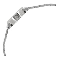 Titan Quartz Analog Silver Dial Stainless Steel Strap Watch for Women