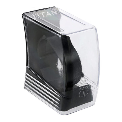 Titan Quartz Analog Silver Dial Stainless Steel Strap Watch for Women