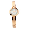 Titan Quartz Analog Silver Dial Metal Strap Watch for Women