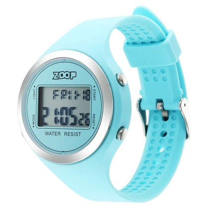 Zoop By Titan Digital Dial Unisex Watch With Silicone Strap for Kids