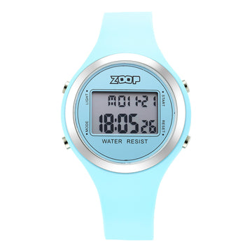 Zoop By Titan Digital Dial Unisex Watch With Silicone Strap for Kids