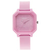 Zoop Fashion Quartz Analog Purple Dial Silicone Strap Watch for Unisex