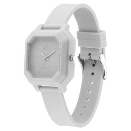 Zoop Fashion Quartz Analog Purple Dial Silicone Strap Watch for Unisex