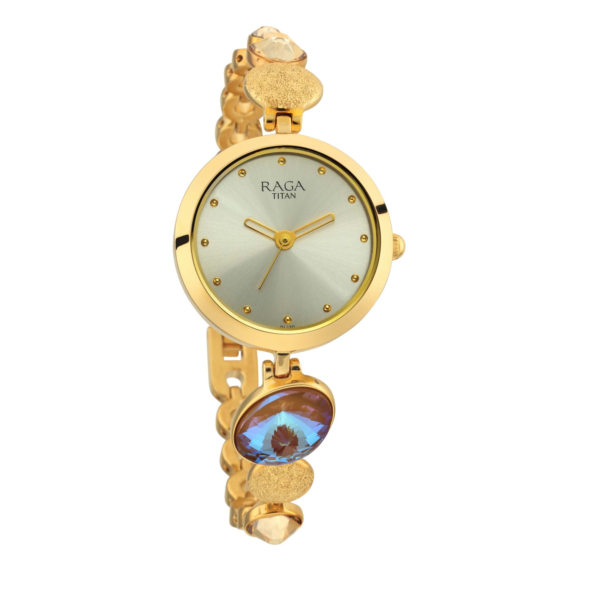 Titan Raga Moments Of Joy Mother of Pearl Dial Women Watch With Metal Strap