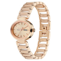 Titan Raga Viva Rose Gold Dial Women Watch With Metal Strap
