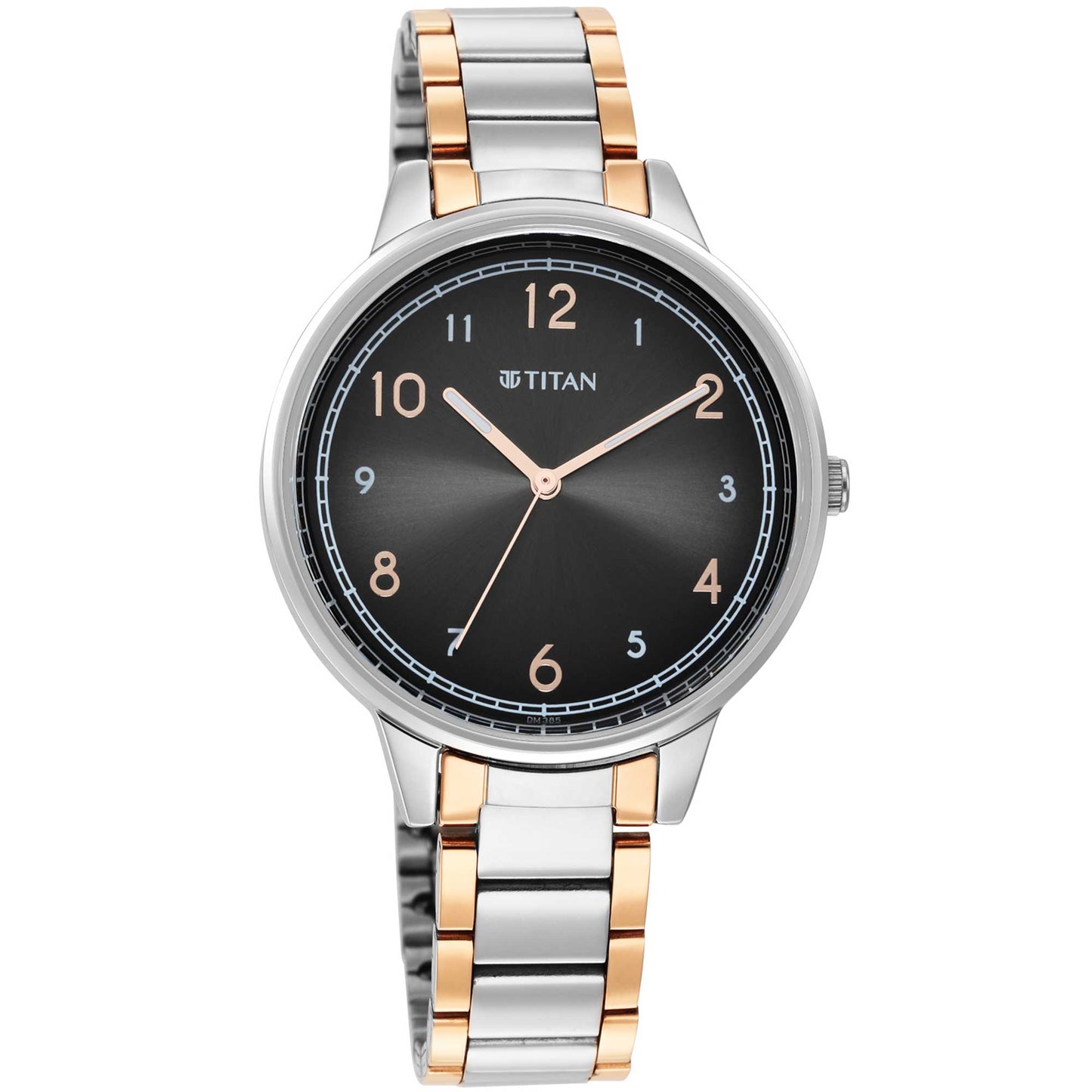 Titan Trendsetters Anthracite Dial Women Watch With Stainless Steel Strap