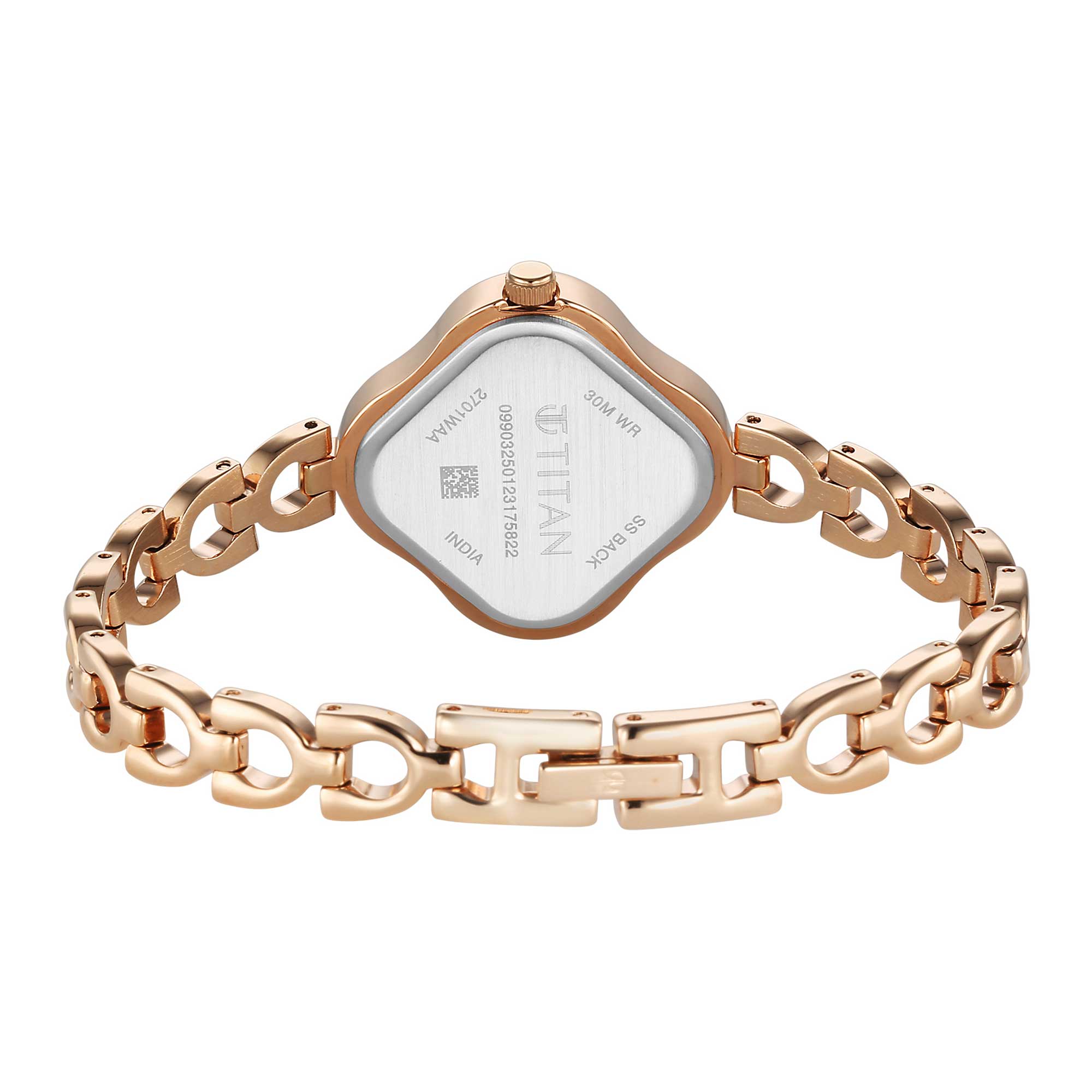 Titan gold chain watches for ladies sale