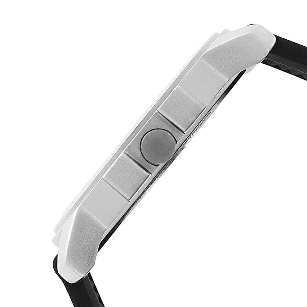 Fastrack Quartz Analog White Dial Plastic Strap Watch for Guys