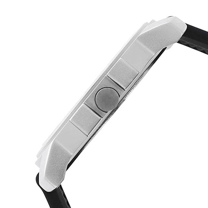 Fastrack Quartz Analog White Dial Plastic Strap Watch for Guys