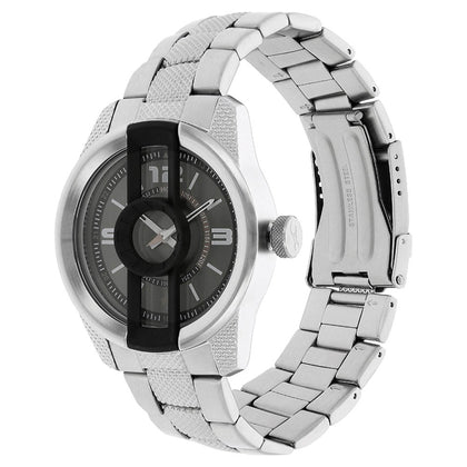 Fastrack Quartz Analog Green Dial Stainless Steel Strap Watch for Guys