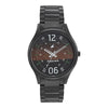Fastrack Space Rover Quartz Analog Brown Dial Stainless Steel Strap Watch for Guys