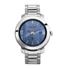 Blue Dial Stainless Steel Strap Watch