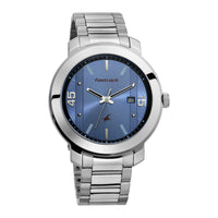 Blue Dial Stainless Steel Strap Watch