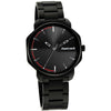 Fastrack Stunners Quartz Analog Black Dial Metal Strap Watch for Guys