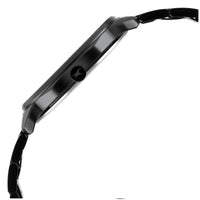 Fastrack Stunners Quartz Analog Black Dial Metal Strap Watch for Guys