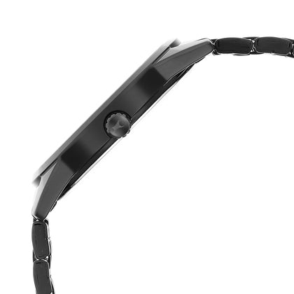 Stunners 3.0 Black Dial Metal Strap Watch (3277NM01)